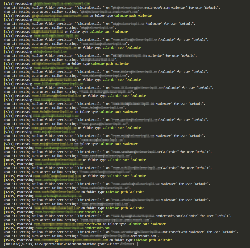 Changing Exchange folder permissions in multilanguage Office 365 tenants