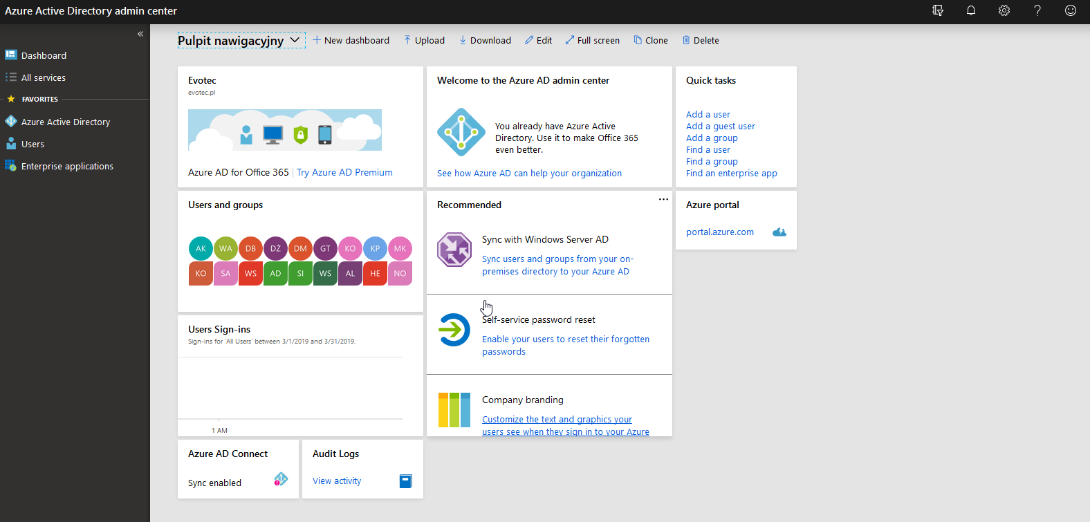 Preparing Azure App Registrations permissions for Office 365 Service Health