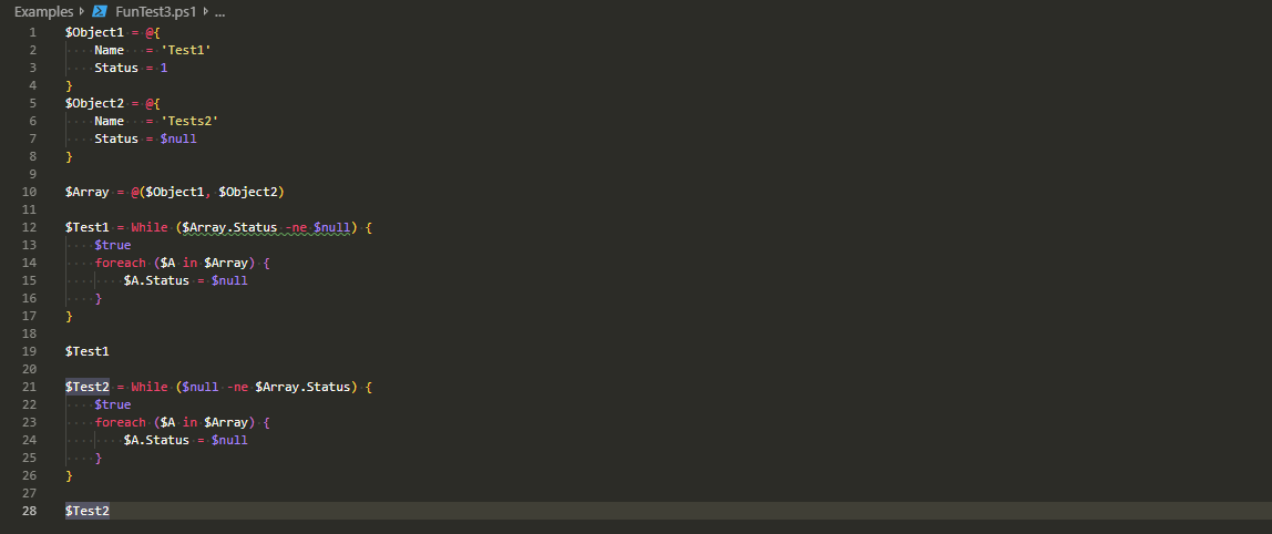 The curious case of $null should be on the left side of equality comparisons PSScriptAnalyzer