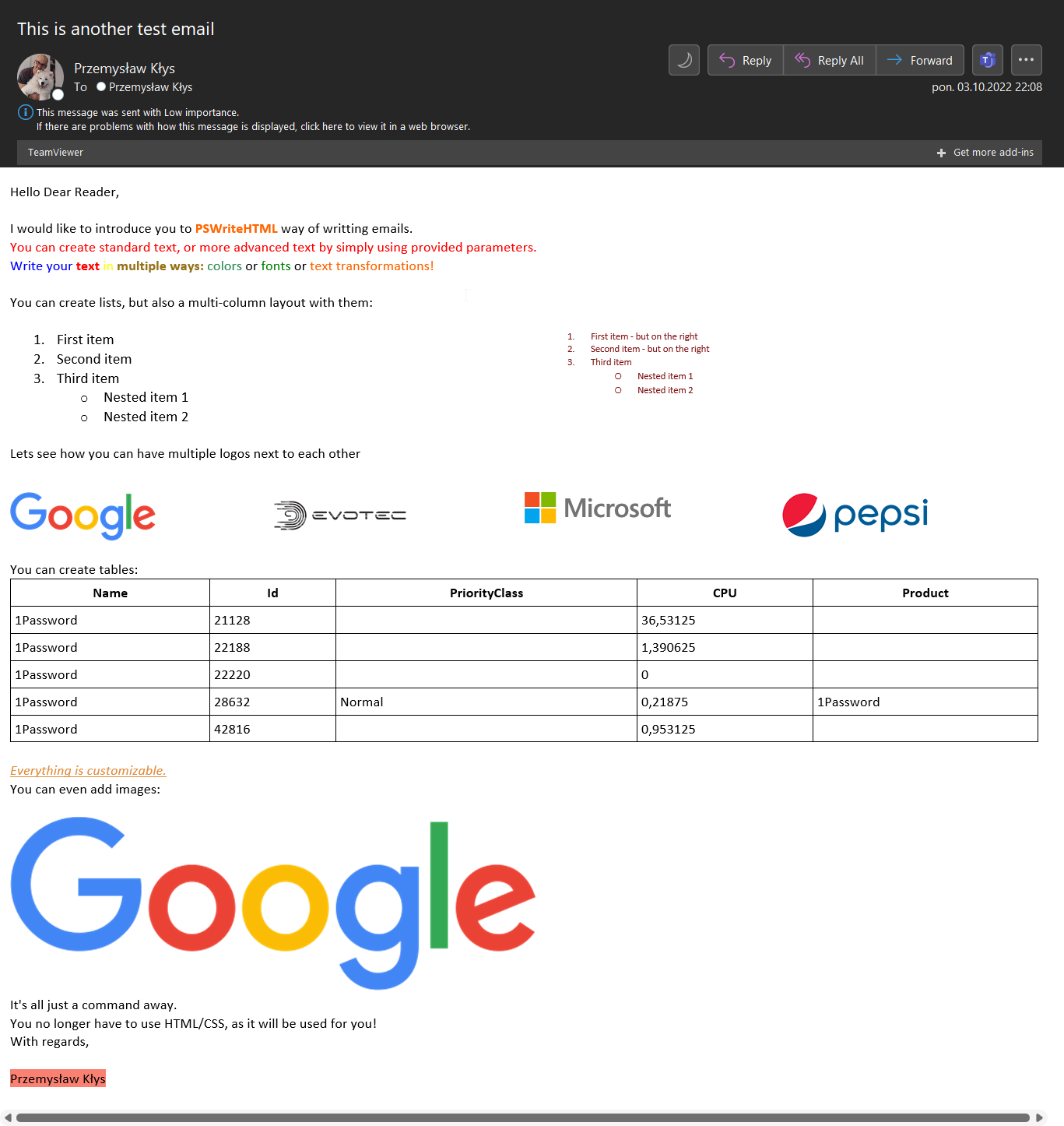 Easy way to send emails using Microsoft Graph API (Office 365) with PowerShell