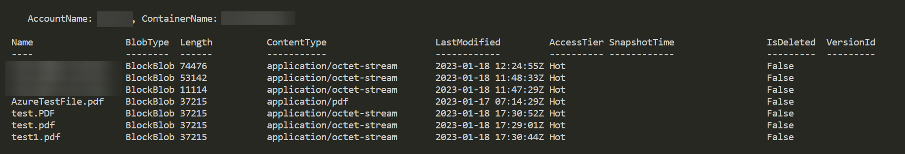 Upload and Download files from Azure Blob Storage using Connection String